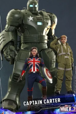 What If...? Animated Series Masterpiece Actionfigur 1/6 Captain Carter