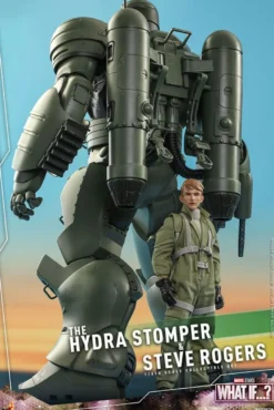 What If...? Animated Series Masterpiece Actionfiguren 1/6 Steve Rogers & The Hydra Stomper (2-Pack)