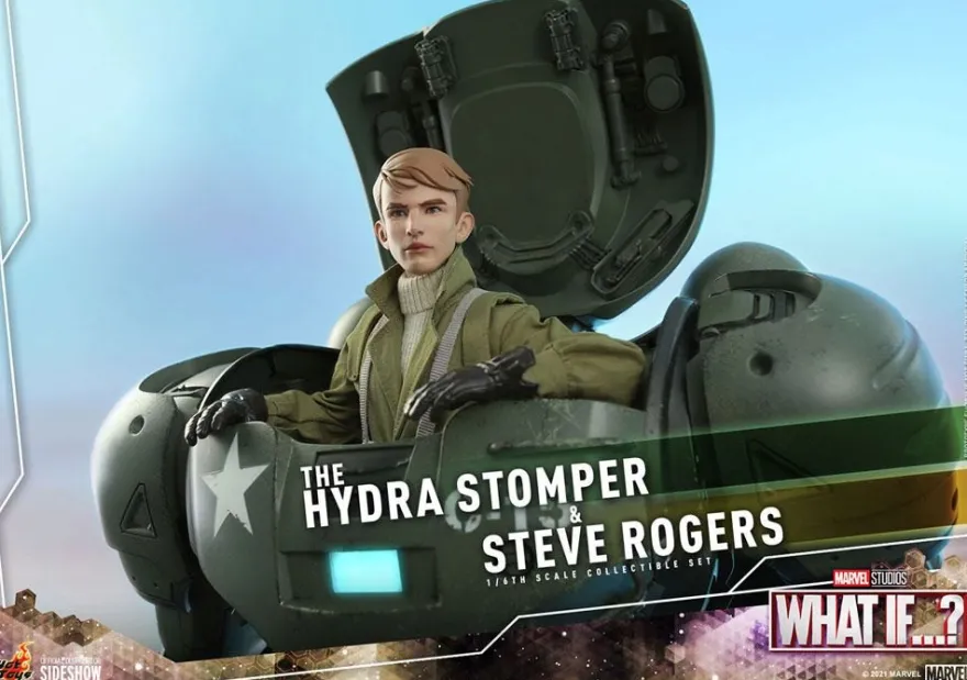 What If...? Animated Series Masterpiece Actionfiguren 1/6 Steve Rogers & The Hydra Stomper (2-Pack)