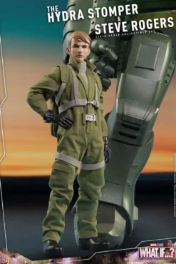 What If...? Animated Series Masterpiece Actionfiguren 1/6 Steve Rogers & The Hydra Stomper (2-Pack)