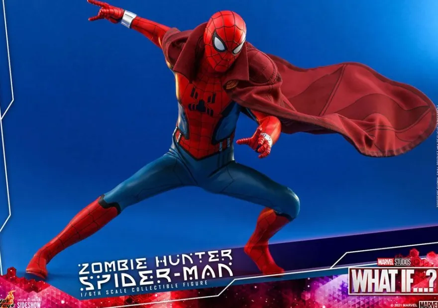 What If...? Animated Series Masterpiece Actionfigur 1/6 Zombie Hunter Spider-Man