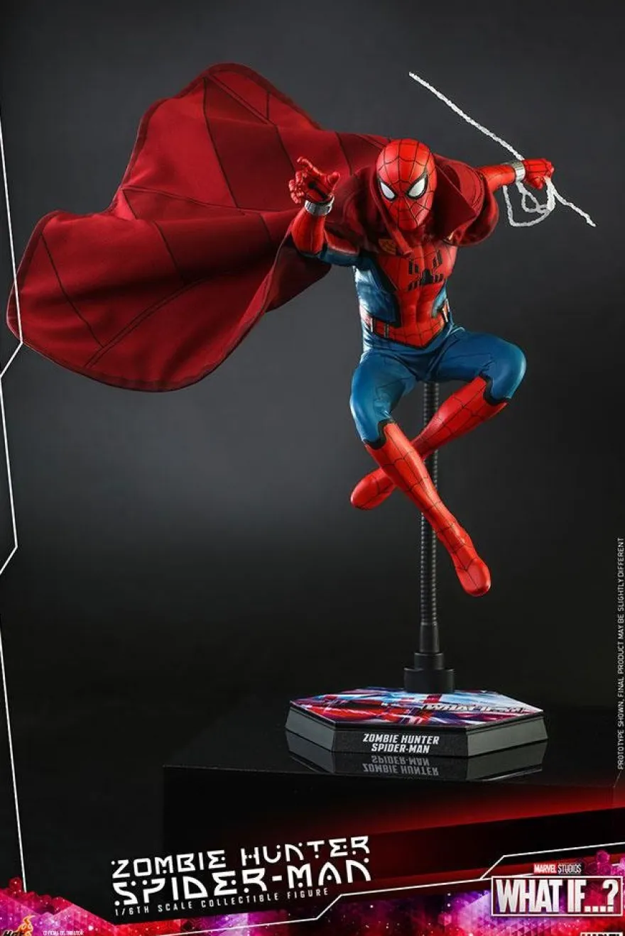 What If...? Animated Series Masterpiece Actionfigur 1/6 Zombie Hunter Spider-Man