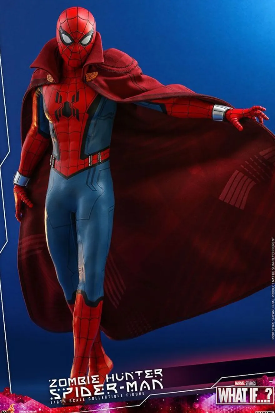 What If...? Animated Series Masterpiece Actionfigur 1/6 Zombie Hunter Spider-Man