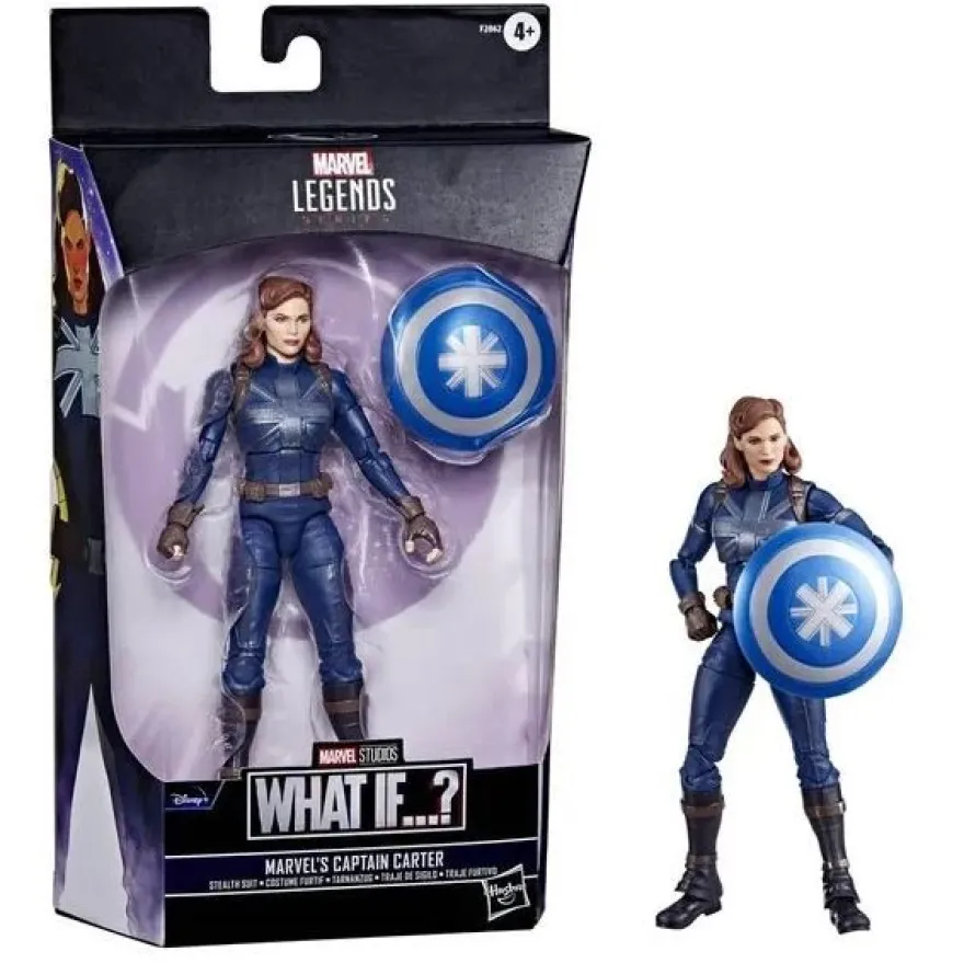 What If...? Marvel Legends Actionfigur Captain Carter (Stealth Suit) Exclusive
