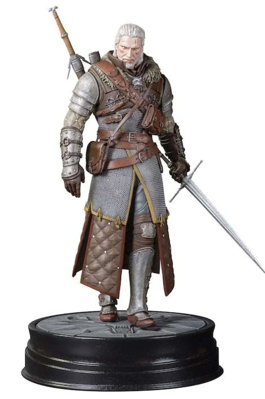 Witcher 3 Wild Hunt PVC Statue Geralt Grandmaster Ursine 24 cm