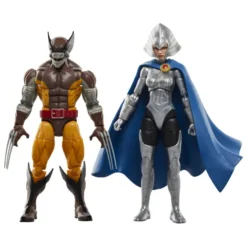 Wolverine 50th Anniversary Marvel Legends Actionfiguren 2er-Pack Wolverine & Lilandra Neramani 15 cm