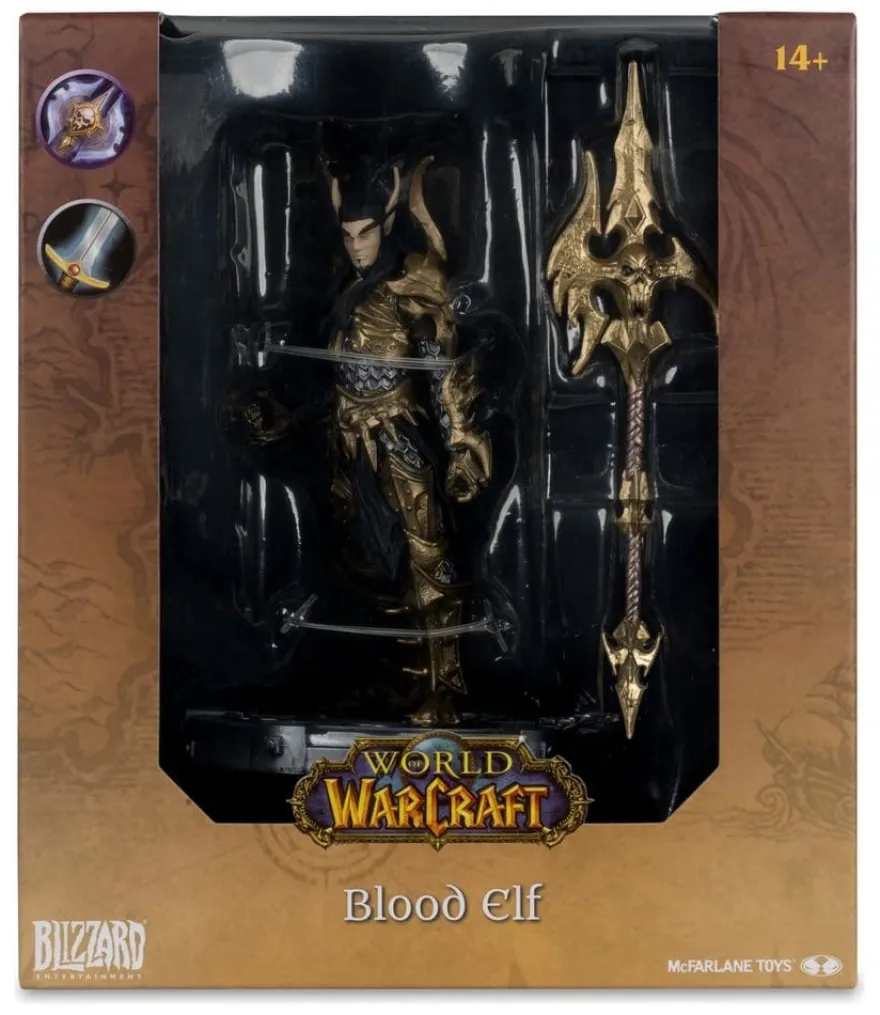 World of Warcraft 1/12 Scale Posed Figur Blood Elf Limited Edition 16 cm