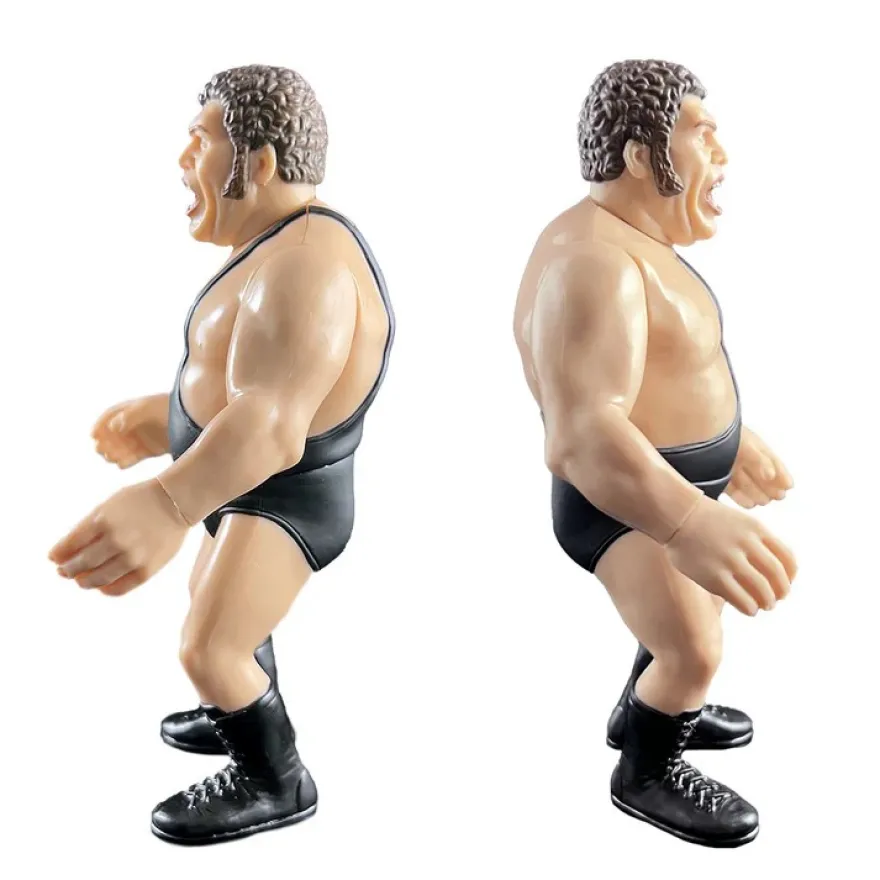 Wrestling Andre the Giant Black Strap Actionfigur - 11 cm