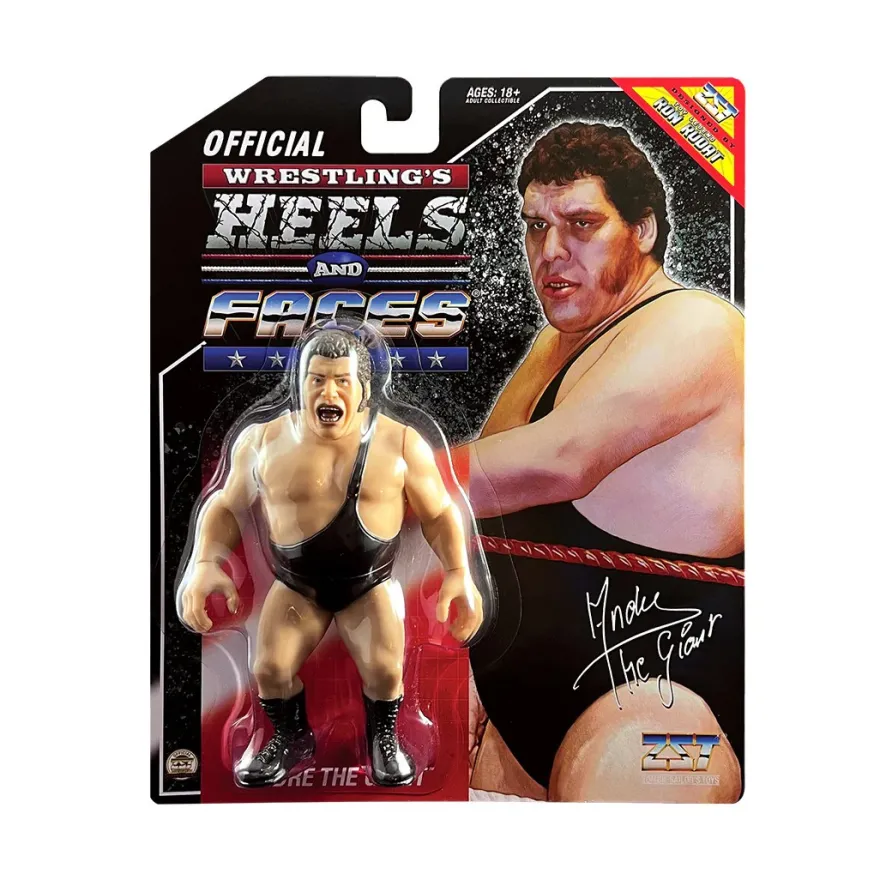 Wrestling Andre the Giant Black Strap Actionfigur - 11 cm