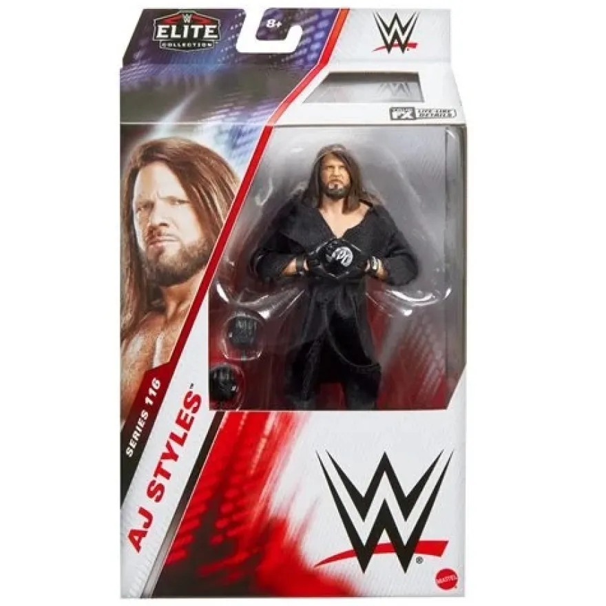 WWE Elite Collection Series 116 Actionfigur AJ Styles