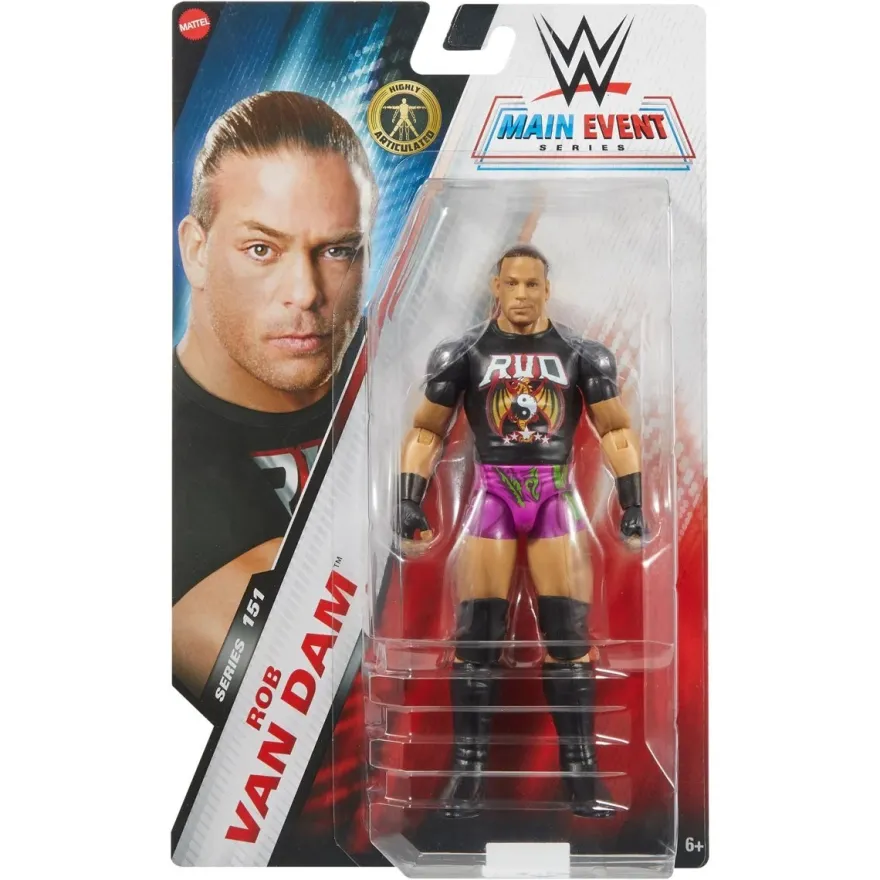 WWE Main Event Series 151 Actionfigur Rob Van Dam