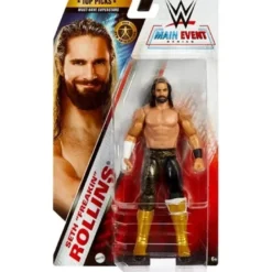 WWE Main Event Series Top Picks 2024 Wave 4 Seth Rollins Actionfigur