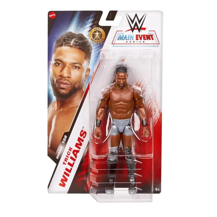 WWE Main Event Series 158 Trick Williams Actionfigur