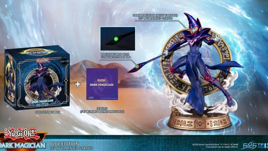 Yu-Gi-Oh! PVC Statue Dark Magician (Blue Version)
