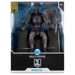Zack Snyder's Justice League DC Multiverse Mega Actionfigur Darkseid with Throne (Gold Label) 24 cm