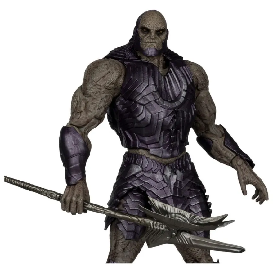 Zack Snyder's Justice League DC Multiverse Mega Actionfigur Darkseid with Throne (Gold Label) 24 cm
