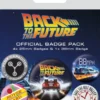 Zurück in die Zukunft Ansteck-Buttons 5er-Pack