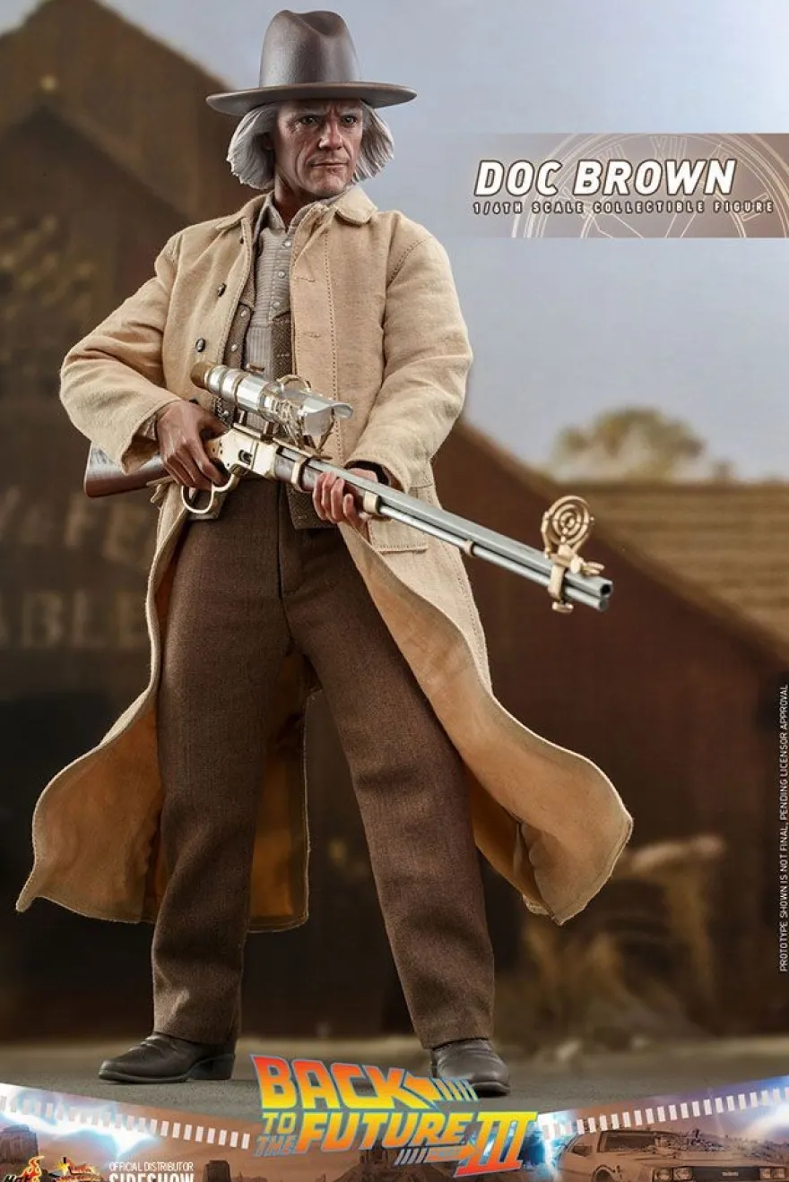 Zurück in die Zukunft III Movie Masterpiece Actionfigur 1/6 Doc Brown