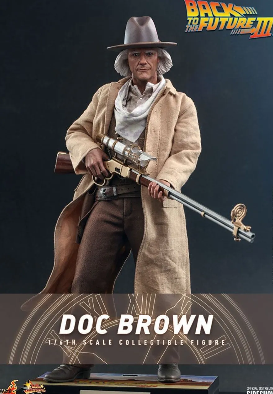 Zurück in die Zukunft III Movie Masterpiece Actionfigur 1/6 Doc Brown