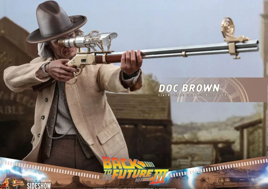 Zurück in die Zukunft III Movie Masterpiece Actionfigur 1/6 Doc Brown