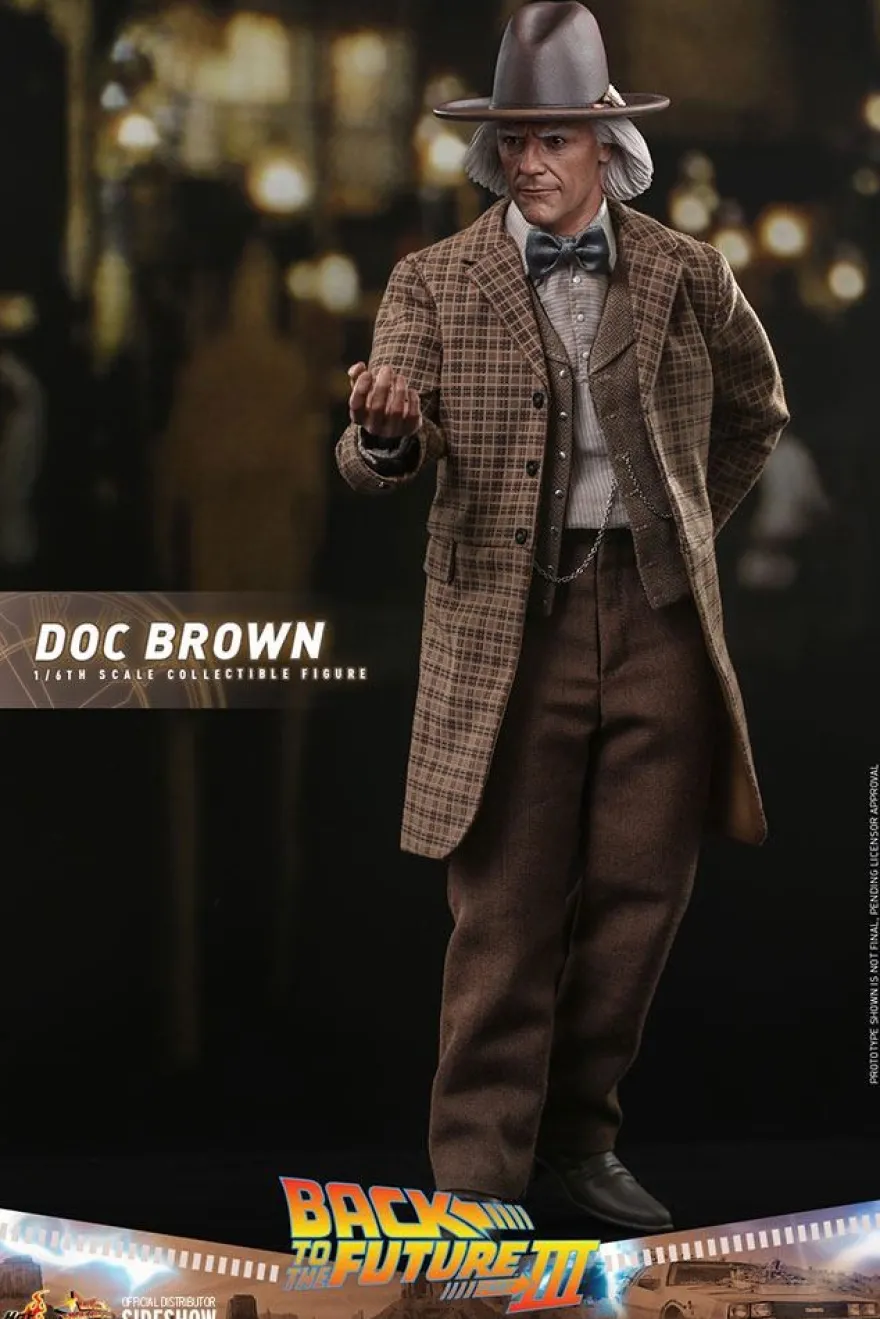 Zurück in die Zukunft III Movie Masterpiece Actionfigur 1/6 Doc Brown