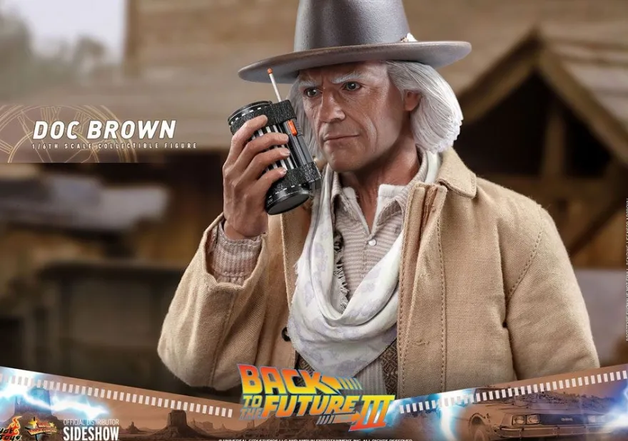 Zurück in die Zukunft III Movie Masterpiece Actionfigur 1/6 Doc Brown