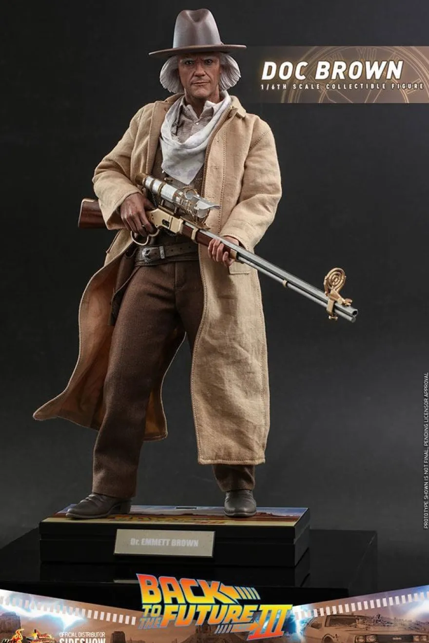 Zurück in die Zukunft III Movie Masterpiece Actionfigur 1/6 Doc Brown