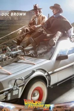 Zurück in die Zukunft III Movie Masterpiece Actionfigur 1/6 Doc Brown