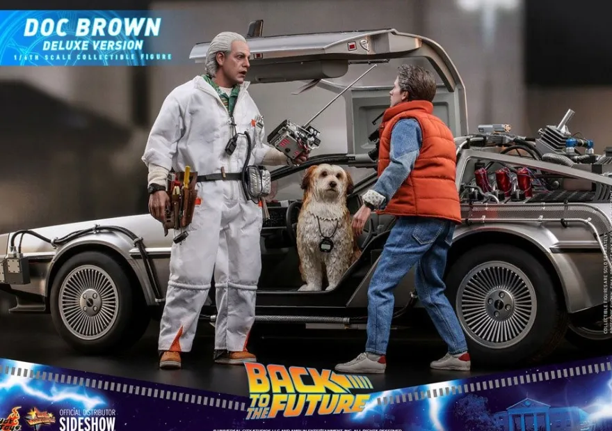 Zurück in die Zukunft Movie Masterpiece Actionfigur 1/6 Doc Brown (Deluxe Version)