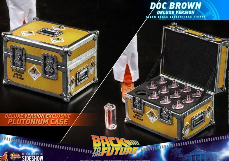 Zurück in die Zukunft Movie Masterpiece Actionfigur 1/6 Doc Brown (Deluxe Version)