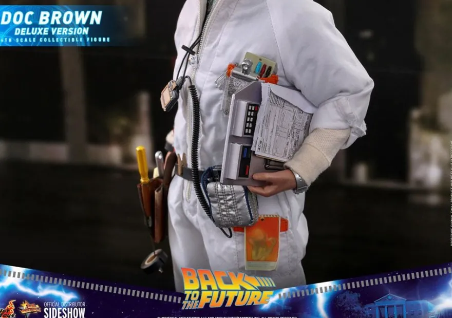 Zurück in die Zukunft Movie Masterpiece Actionfigur 1/6 Doc Brown (Deluxe Version)