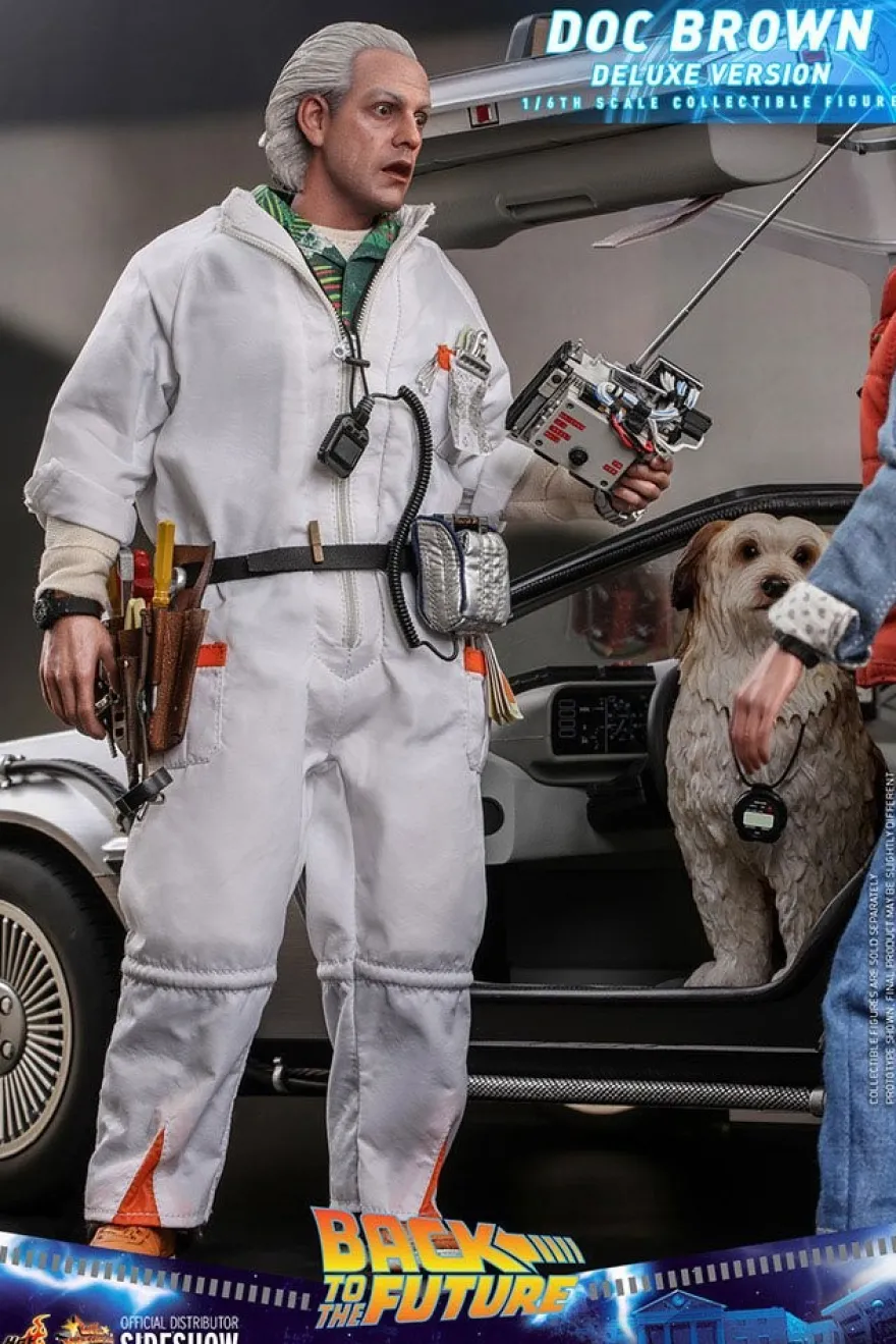 Zurück in die Zukunft Movie Masterpiece Actionfigur 1/6 Doc Brown (Deluxe Version)