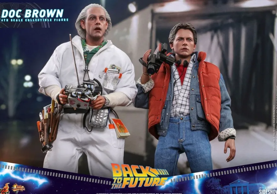 Zurück in die Zukunft Movie Masterpiece Actionfigur 1/6 Doc Brown