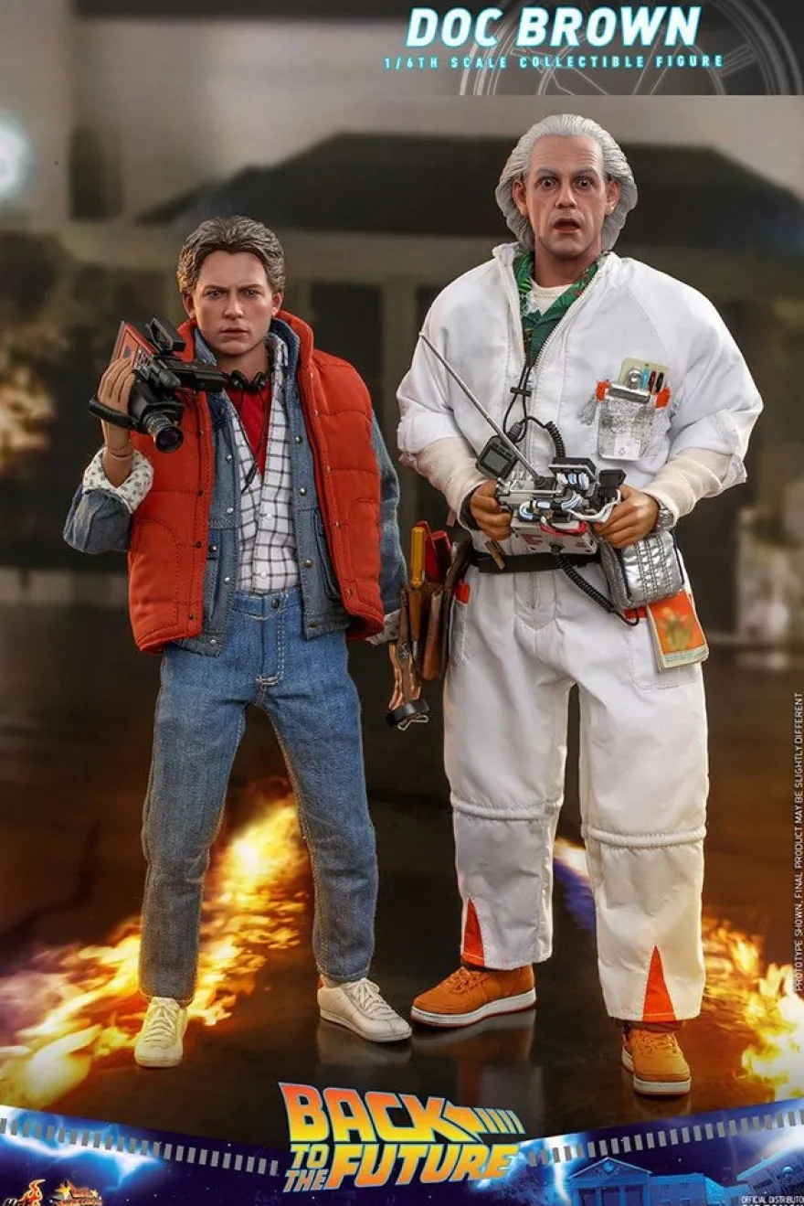 Zurück in die Zukunft Movie Masterpiece Actionfigur 1/6 Doc Brown