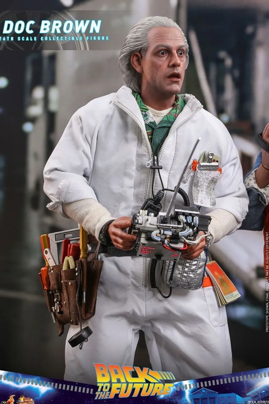 Zurück in die Zukunft Movie Masterpiece Actionfigur 1/6 Doc Brown